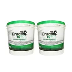 Kit 2 Pasta Sabão Gel Desengraxante Biodegradável Verde Dragão Para Lavar Mãos
