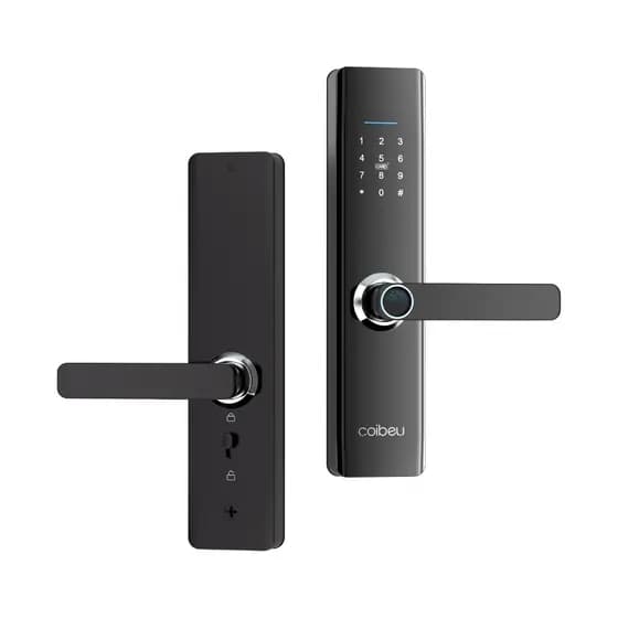 Bloqueio de porta Bloqueio inteligente por senha por impressão digital Segurança e anti-roubo