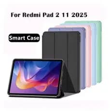 Capa magnetico com slot de canetas compativel Tabelt Xiaomi Redmi Pad 2 de 11 polegadas (2025) e Película