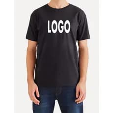 Camisetas Personalizadas Com Sua Logo DTF Malha 100% Algodão Fio 30.1 Penteado