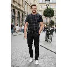Camisetas Basicas Manga Curta Com Elastano Malha Visco Lycra(Malha Fria)