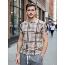 Camisetas Manga Curta Com Estampada Malha Visco Lycra