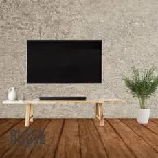Papel de Parede PREMIUM Granito Bege Texturizado 5m x 45cm Autocolante Sala Quarto Móveis