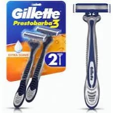 Aparelho de Barbear Gillette Prestobarba3 Extra Suave
