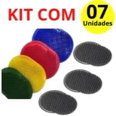 Pente Oval Pata Masculino de Bolso Cabelo Barba Promoção 7uni