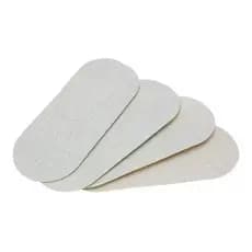 Lixa Branca Refil 5x13cm C/50 Unidades Descartável Estética Spa Pedicure