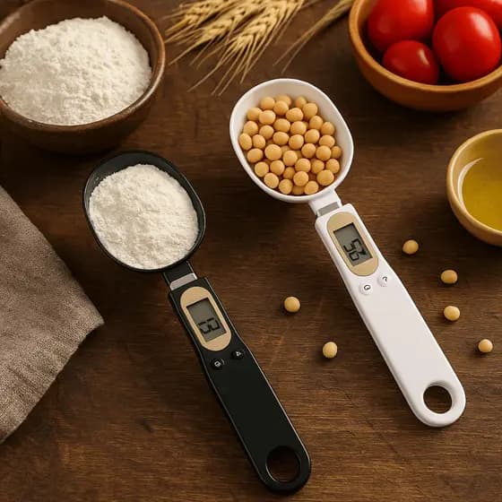 Colher Medida Balança Digital Sortida Precisa 500g Cozinha Dieta Fitness Suplementos Prática