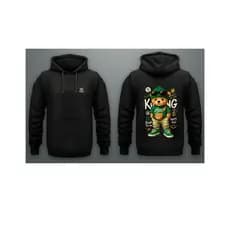 Moletom canguru King Chosen 100% algodão Premium  Streetwear Gospel Masculino Unissex Ursos urbanos