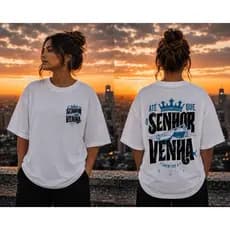 Camiseta Oversized Gospel Até Que o Senhor Venha Streetwear Cristão Premium