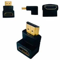 Adaptador Hdmi Curva Em  90 Graus Macho X Femea