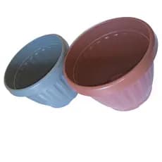 kit 2 Vaso Grande Para Plantas Flores Arranjo Chão Decoração