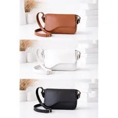 Bolsa Tiracolo Feminina Básica Luxo Casual Moderna