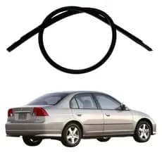 Borracha Teto Honda Civic G7 2001 2002 2003 2004 2005 2006 Friso Vedação Proteção Guarnição Lateral