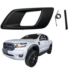 Maçaneta Interna Preta Fosca Ford Ranger 2012 até 2021 Puxador Abridor Gatilho