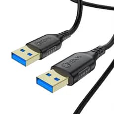 Cabo Extensor Extensão Usb 3.0 3 Metros Reforçado HD Mouse Impressora Conexão Resistente Macho