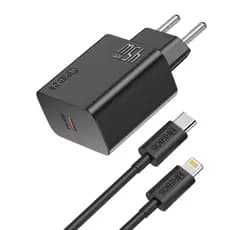 Carregador Carga Rápida Turbo Lightning iPhone 45W