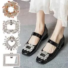 1 PC Sapatos De Sandália Clipes Encantados DIY Acessório De Fivela De Salto Alto Destacável