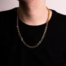 CORRENTE para pescoço Dourado