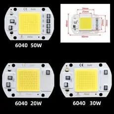 Lâmpada De Bulbo Led COB 20W 30W 50W AC 220V 240V IP65 IC Inteligente Sem Necessidade De Driver De Iluminação Externa