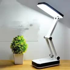 Luminária Multifuncional Recarregável 24 Leds Bivolt Branco