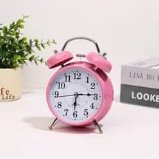 Relógio Despertador Bem Alto Modelo Antigo 2 Sinos Metal Vintage