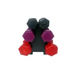 Conjunto De Halteres De Peso Conjunto De Halteres Hexagonais Antiderrapantes E Anti-rolamento