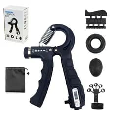 Conjunto De 6 Peças Exercitador De Mãos/Exercício De Dedo/Fortalecimento Do Braço De Força Das Equipamento De Fitness Do