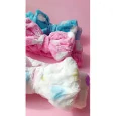 Faixa Pelucia -Plush para SkinCare - Maquiagem - Antifrizz - Cores Fofas