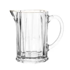 Jarra Leiteira Cristal com Fio de Ouro Radial 290 ml - Lyor