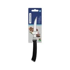 Faca Tramontina Churrasco Felice Inox Cabo Preto 5"