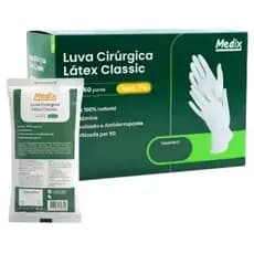 Luva Cirúrgica Látex S/pó Estéril 7,5 (classic) - Medix