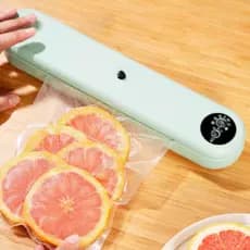Seladora a Vácuo para Alimentos Embaladora Doméstica Conservação Envio Imediato