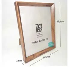 Porta Retrato Basic 20x25cm Moldura MDF Tokyo Design