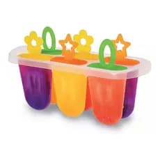 Forma Picolé 6 Palitos Sorvete Picoleteira Geladinho BPA Free