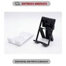 Suporte de Parede Articulável para Celular Reclinável Dobrável | Ajuste de Ângulo | Preto ou Branco