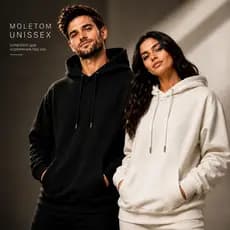 Moletom Unissex Canguru com Capuz – Conforto, Estilo e Qualidade Premium