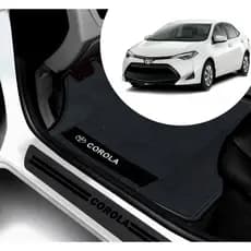 Kit Tapete E Soleira De Porta UNIVERSAL Toyota Corolla Personalizado PARA CARRO AUTOMOTIVO