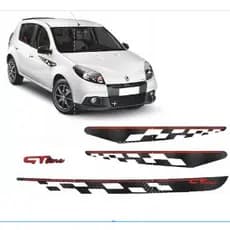 Adesivo Esportivo Automotivo Auto Colante Lateral Sandero Gt Line 2008 A 2013