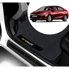 Kit Tapete E Soleira De Porta UNIVERSAL Gm Cruze Personalizado PARA CARRO AUTOMOTIVO