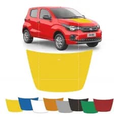 Adesivo Do Capô Adesivo Fiat Mobi Cross Way 2017/2018/2019/2020/2021