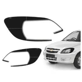 Aplique Adesivo Auto Colante Mascara Negra Farol Celta Prisma G2 G3 06 A 17