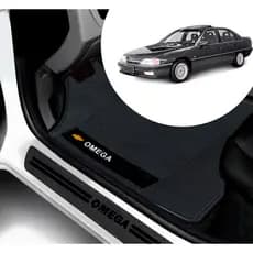 Kit Tapete E Soleira De Porta UNIVERSAL Gm Omega Personalizado PARA CARRO AUTOMOTIVO