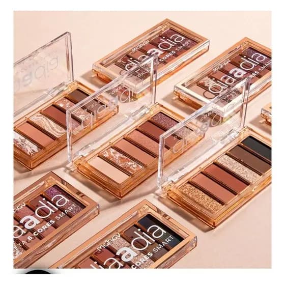 Paleta De Sombras 6 Cores Smart Dia a Dia Mahav