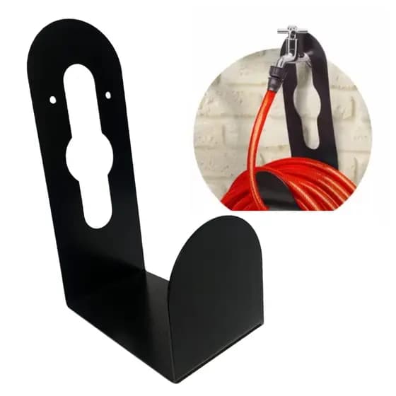 Suporte Para Mangueira De Jardim Móvel Organizador Em Aço
