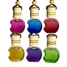 ATACADO ATÉ 100 Unidades - Cheirinho de Carro Frasco Maçã 9ml - Aromatizador Veicular Automotivo