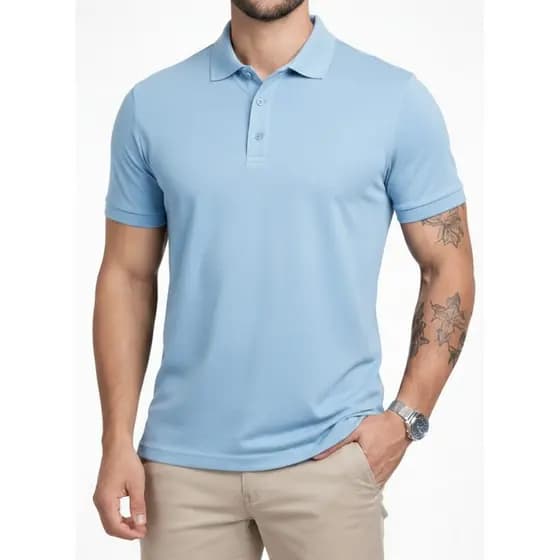 Camisa Polo Masculina Piquet – Premium, Conforto e Estilo – Diversas Cores