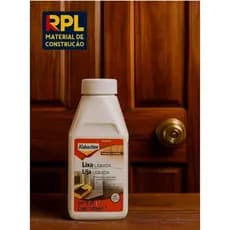 Lixa Liquida Alabastine para Madeiras e Metais 500 ml Coral Não deixa pó uso interno e externo
