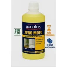Eucatex Anti Mofo Zero 1L | Sem Cloro, Remove Fungos, Alta Performance para Paredes e Banheiros