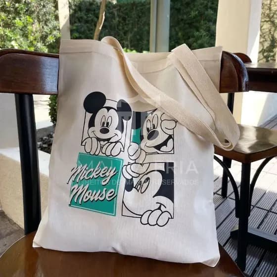 Bolsa ecobag mickey sacola ecologica