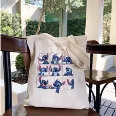 Sacola ecobag lilo stitch bolsa